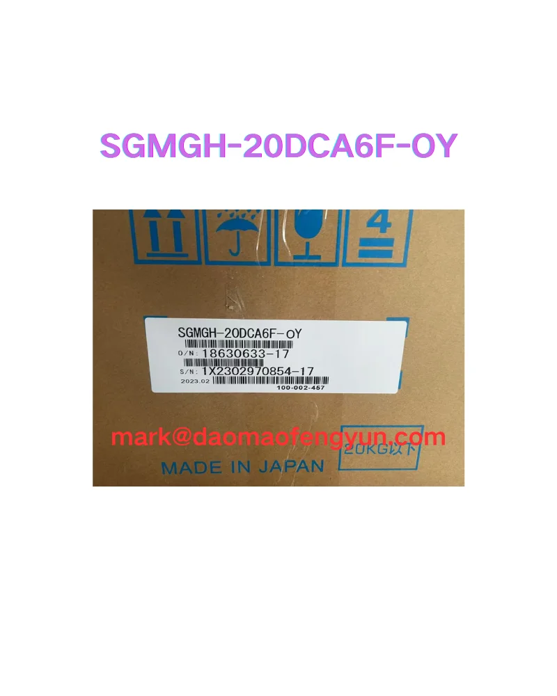 

SGMGH-20DCA6F-OY Новый серводвигатель