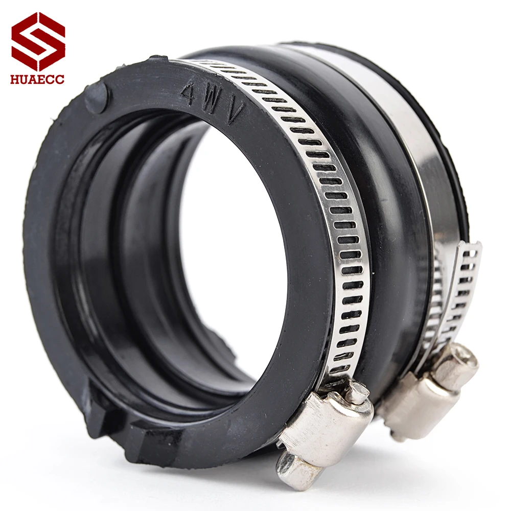 4WV-13596-00 Motorcycle Carburetor Adapter Inlet Intake Pipe for Yamaha YFM600 YFM600F YFM600FW Grizzly 600