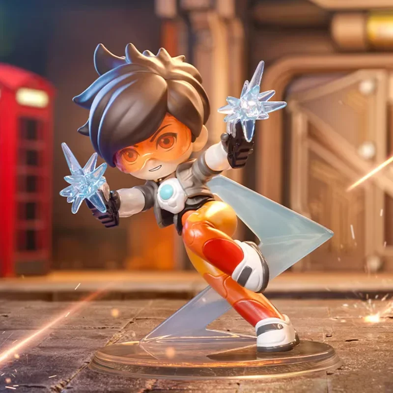

POP MART Overwatch Play of The Game Series Модная слепая коробка игрушки Mystery Box Mistery Фигурка-сюрприз Милая модель в подарок