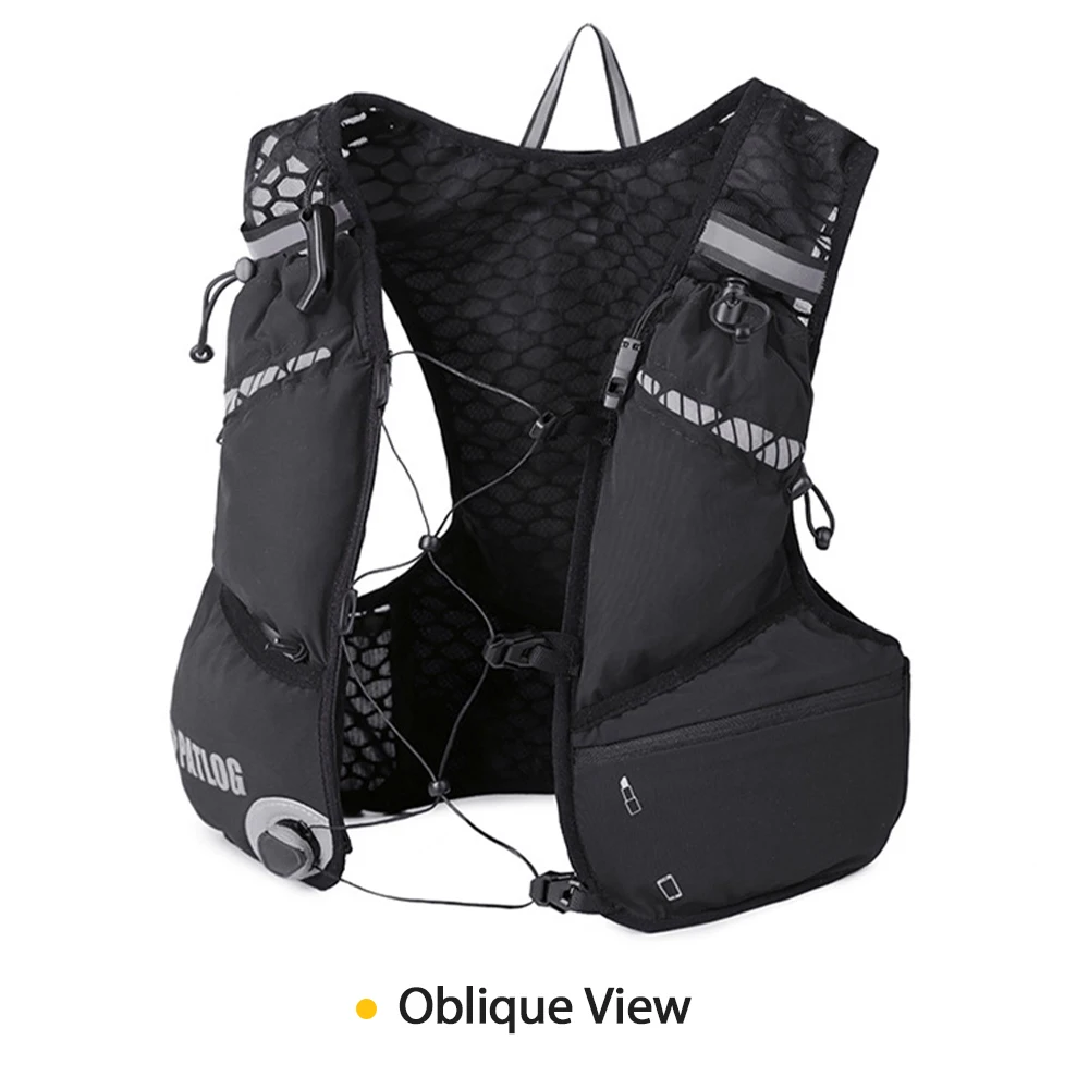 NEWBOLER Outdoor-Laufrucksackweste mit Flaschenhalterung, leicht, für Trailrunning, Radfahren, Joggen, Marathon, Reiten, Klettern – Detail 15