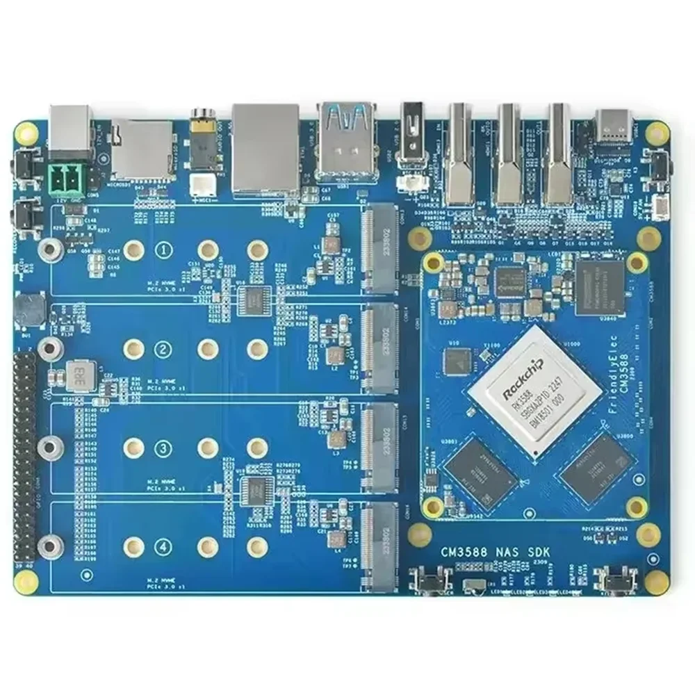 Imagem -05 - Kit Friendlyelec-sdk para Nas Rockchip Demon Board 4x Pcie3.0 4k 8k Cm3588 Nvme Hdmi 2.5g