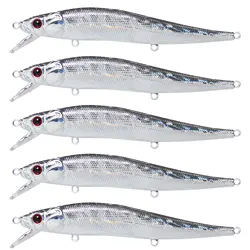 20pcs/Set KO 12cm 12g Version Minnow Crankbait Hard Fishing Lures Holographic Slow Sinking Jerkbaits with Weight Transfer System
