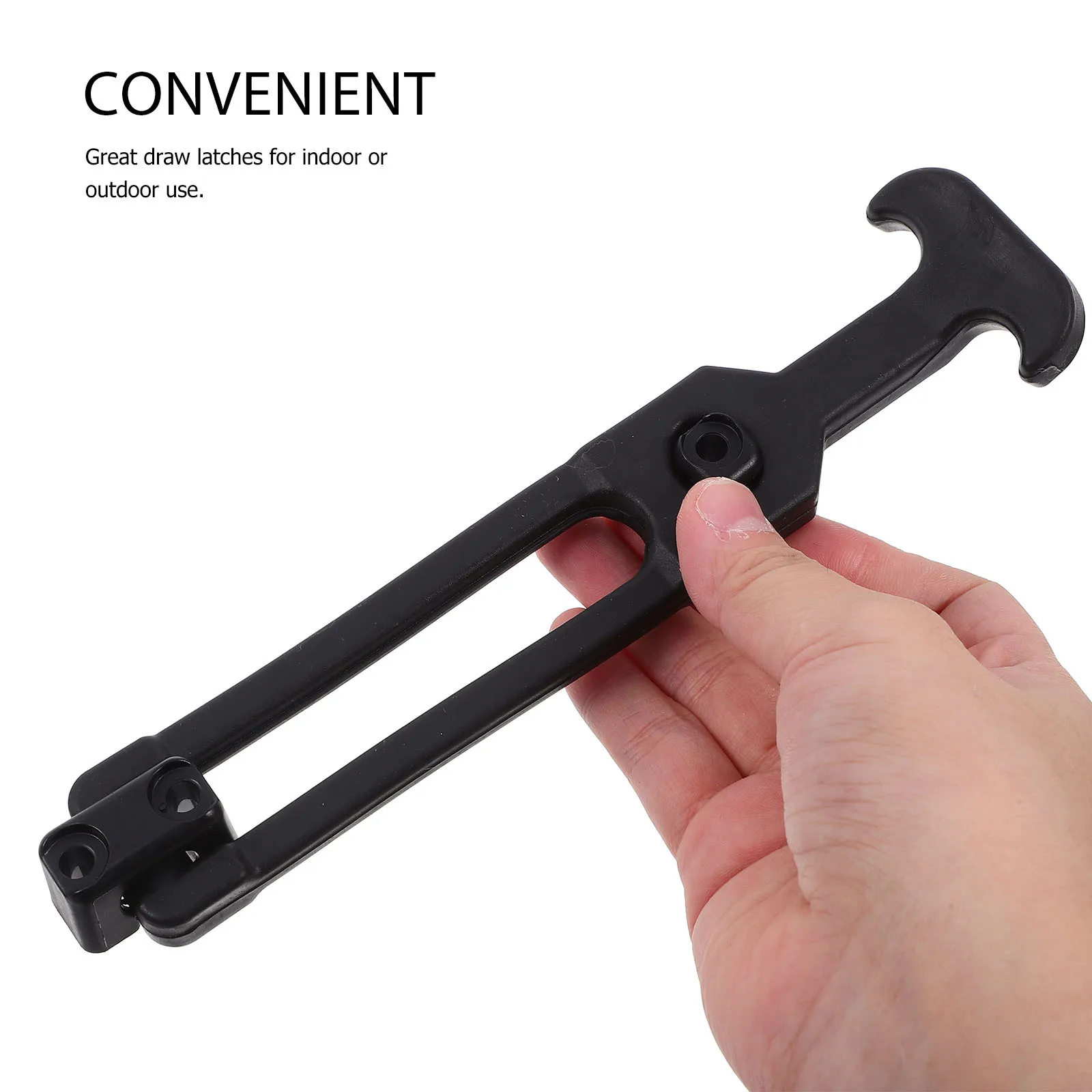 2 قطعة المطاط مطاطا T-مقبض المزالج صندوق الأدوات المرنة قفل رسم غلق بمشبك لمعدات البناء الآلات الزراعية