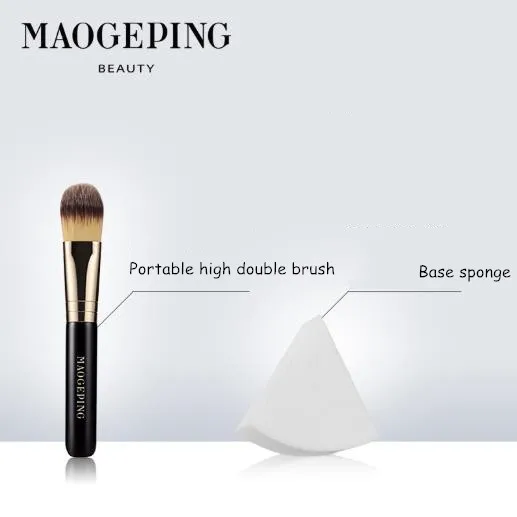 MAOGEPING Highlighter Cream Light And Shadow Shaping High Gloss Powder Cream Face And Body 3D Brighten Highlighter 4.5g Makeup