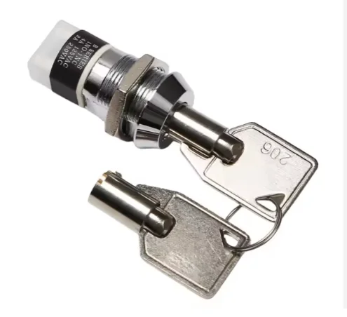 Interruptor de chave de bloqueio de estação base de elevador Peças de elevador de bloqueio de chamada externa JK206B