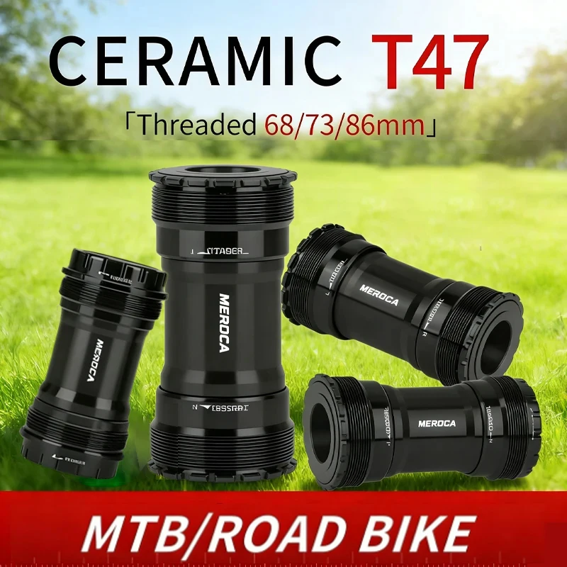 

Керамический кареточный подшипник T47 24 мм BSA с резьбой, герметичный, 68 мм, 73 мм, 86,5 мм для шоссейных и горных велосипедов