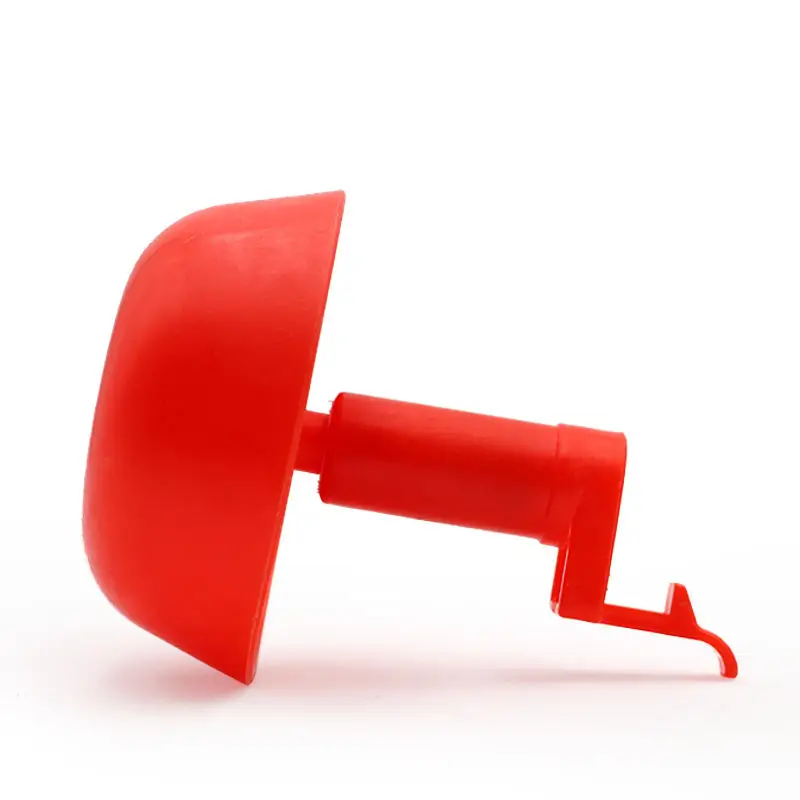 5/10/20 قطعة أكواب شرب الدجاج التلقائي الدواجن الطيور السمان المياه الحلمة كوب معلق الأحمر سقي مزرعة الدواجن شارب #4