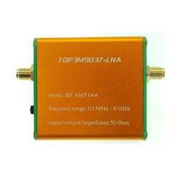 100k-6GHz full-band HF FM VHF UHF RF Amplifier Preamplifier TQP3M9037  high linearity ultra-low noise gain amplifier