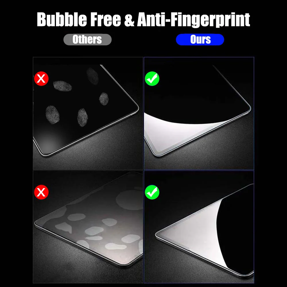 2pcs Tempered Glass Screen Pro - đánh giá và giá Temu Tablet Accessories