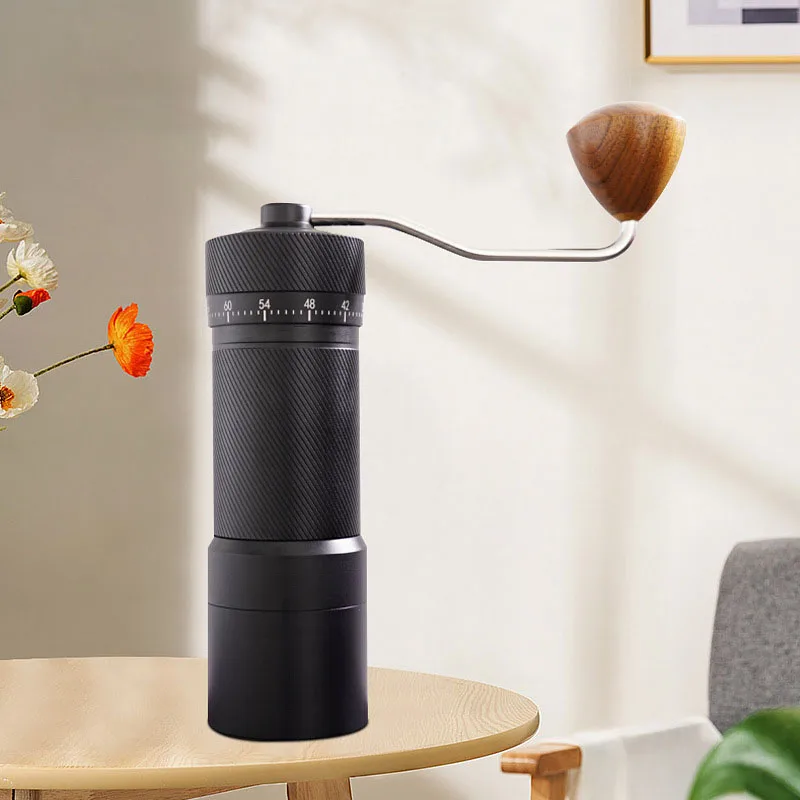 مجموعة أدوات صنع القهوة للتخييم، ماكينة صنع القهوة الصغيرة المحمولة للسفر، مطحنة القهوة اليدوية #5