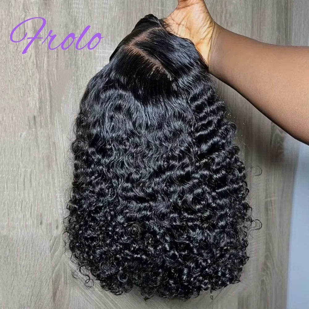 

13X6 Hd Парик из натуральных волос на кружеве, бразильский короткий парик боб, человеческие волосы, 100% глубокая волна, 13x4, вьющийся парик на кружеве для женщин