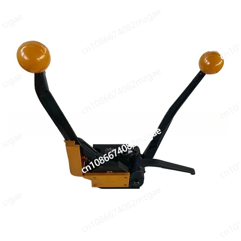 A333 Buckle-Free Steel Belt Baler for 16/19mm Iron Sheet, GD35 Strapping Machine and Buckle-Free Baler Tool