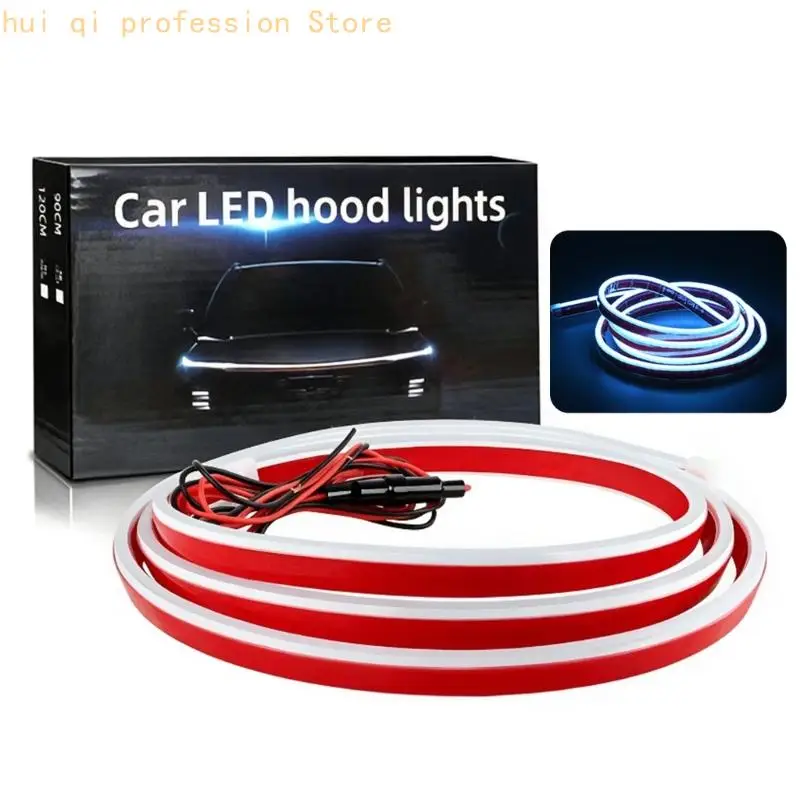 Flexible Motorhauben-Lichtleiste, dynamische 71-Zoll-12-V-LED-Lampe für Akzente Außenbereich H8WE – Detail 7