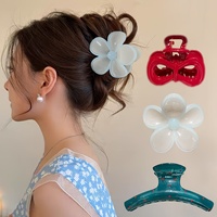 3Pcs Women's Model, Fashionable and Cute, Bow Flower One-Line Hair Clip, Multi-Style Combination, Suitable for Daily Use