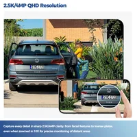 ALEVIO 2.5K Outdoor Solar Surveillance Camera WiFi Wireless Security Camera Ultra Standby AI Detection Color Vision Battery Cam 3