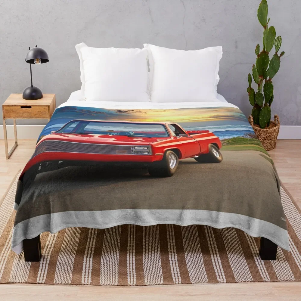 

1983 Chevrolet C10 LRHH Pickup Throw Blanket Decoratives Blankets For Sofas For Sofa Thin Soft Plaid Blankets