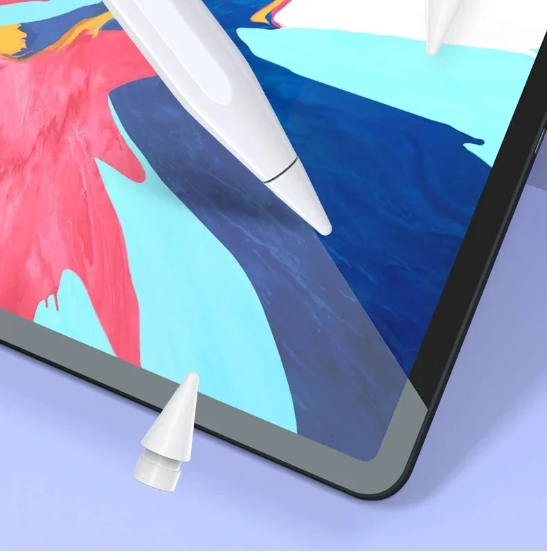 Replacement Pencil Tips for Apple Pencil 1st 2nd Generation iPencil Smooth Spare Nibs for iPad Pro Pencil 1/2 Stylus Fine Nib view 3