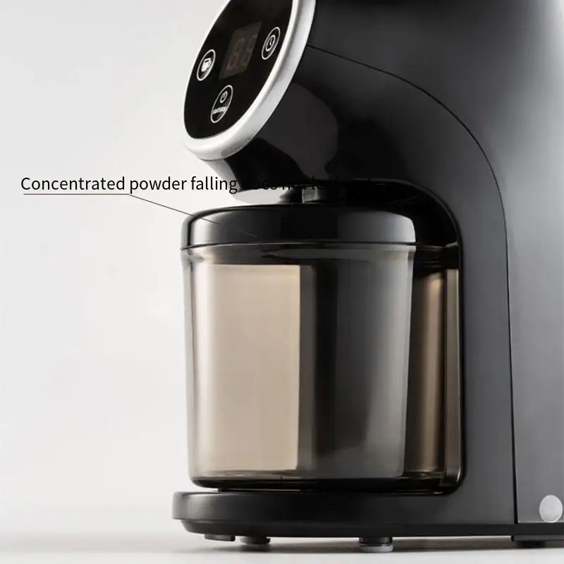 Cone round coffee grinder electric grinding powder Italian coffee grinder mill