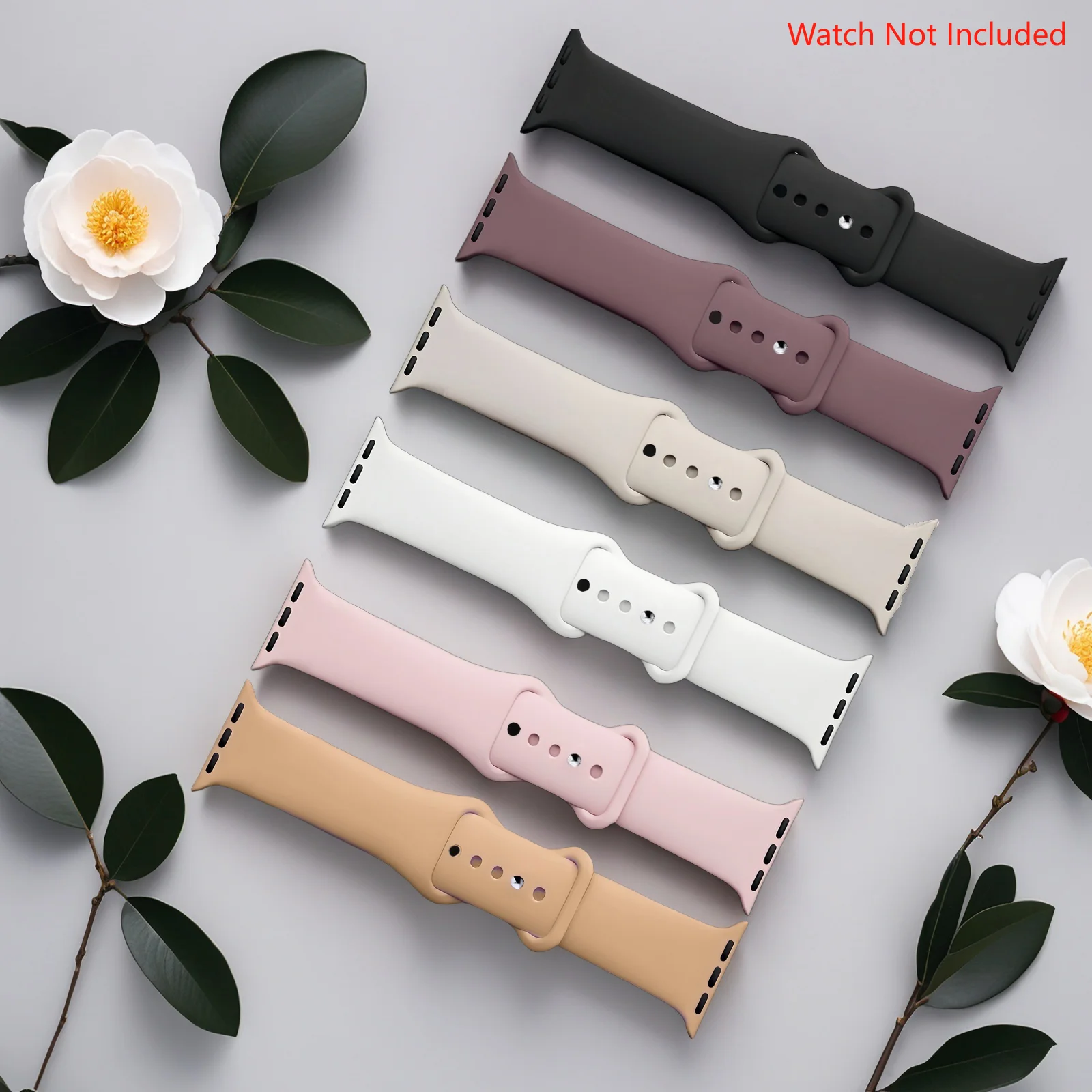 1 パックスポーツシリコンストラップ Apple Watch シリーズ 10/9/8/7/6/SE/SE2/Ultra 2 - 38mm 40mm 41mm42mm 44mm 45mm 46mm 49mm、通気性