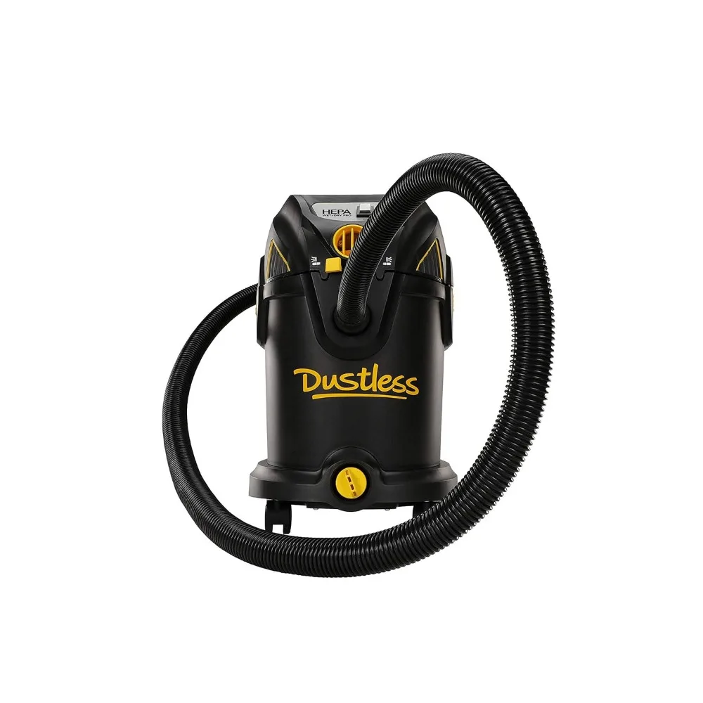 8 Gallon HEPA Wet Dry Professional Vacuum in Black