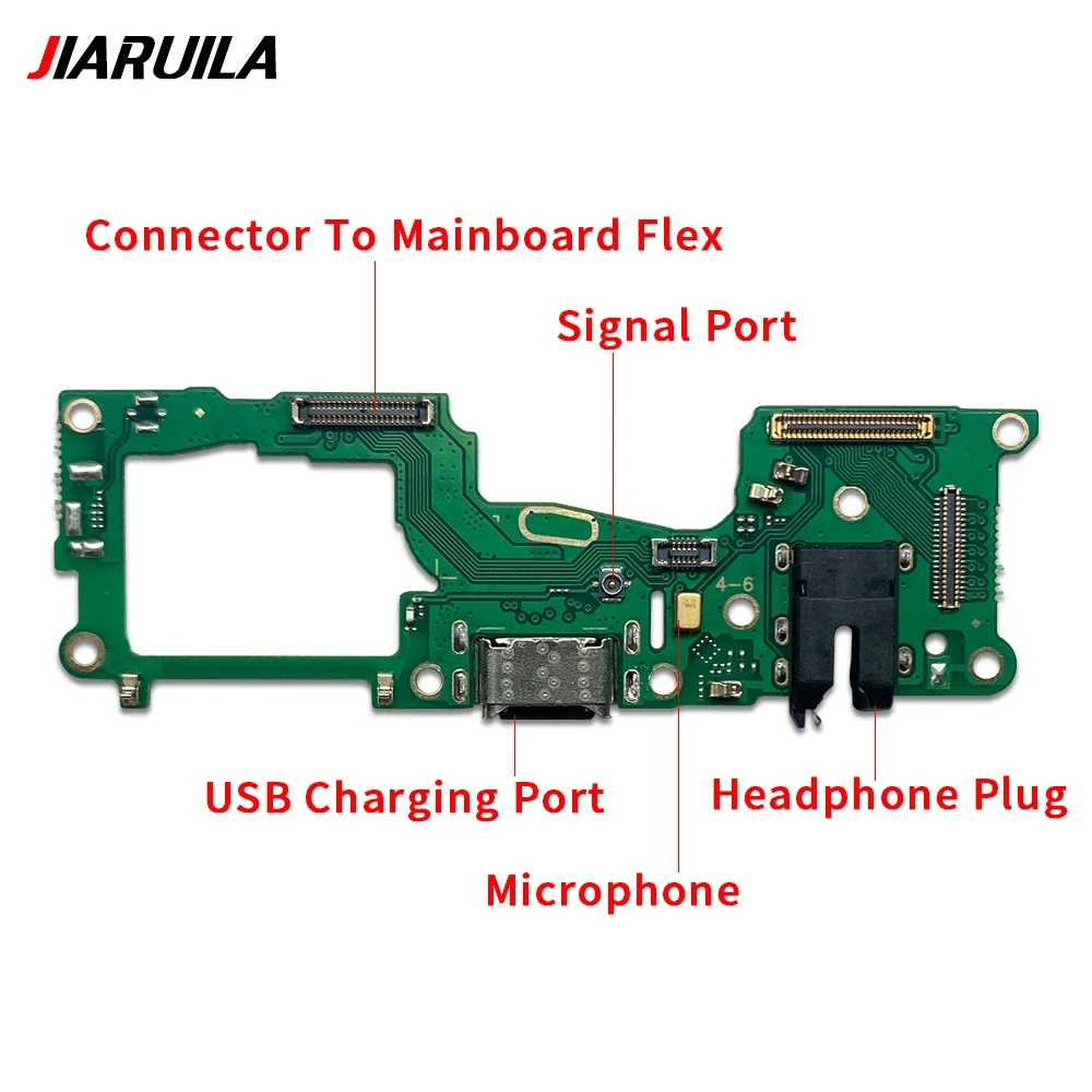 USB Port Charger Dock Connector Charging Board Flex Cable For Oppo A52 A55 A93S A56 A57 A97 A58 A74 A76 A78 A95 4G