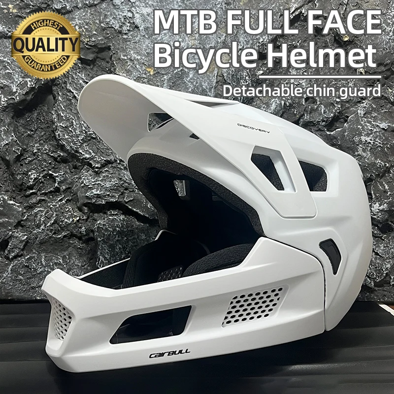 CALIBULL MTB шлем анфас велосипедный шлем двойной режим съемный для взрослых внедорожный DH Racing сверхлегкие шлемы для горного велоспорта