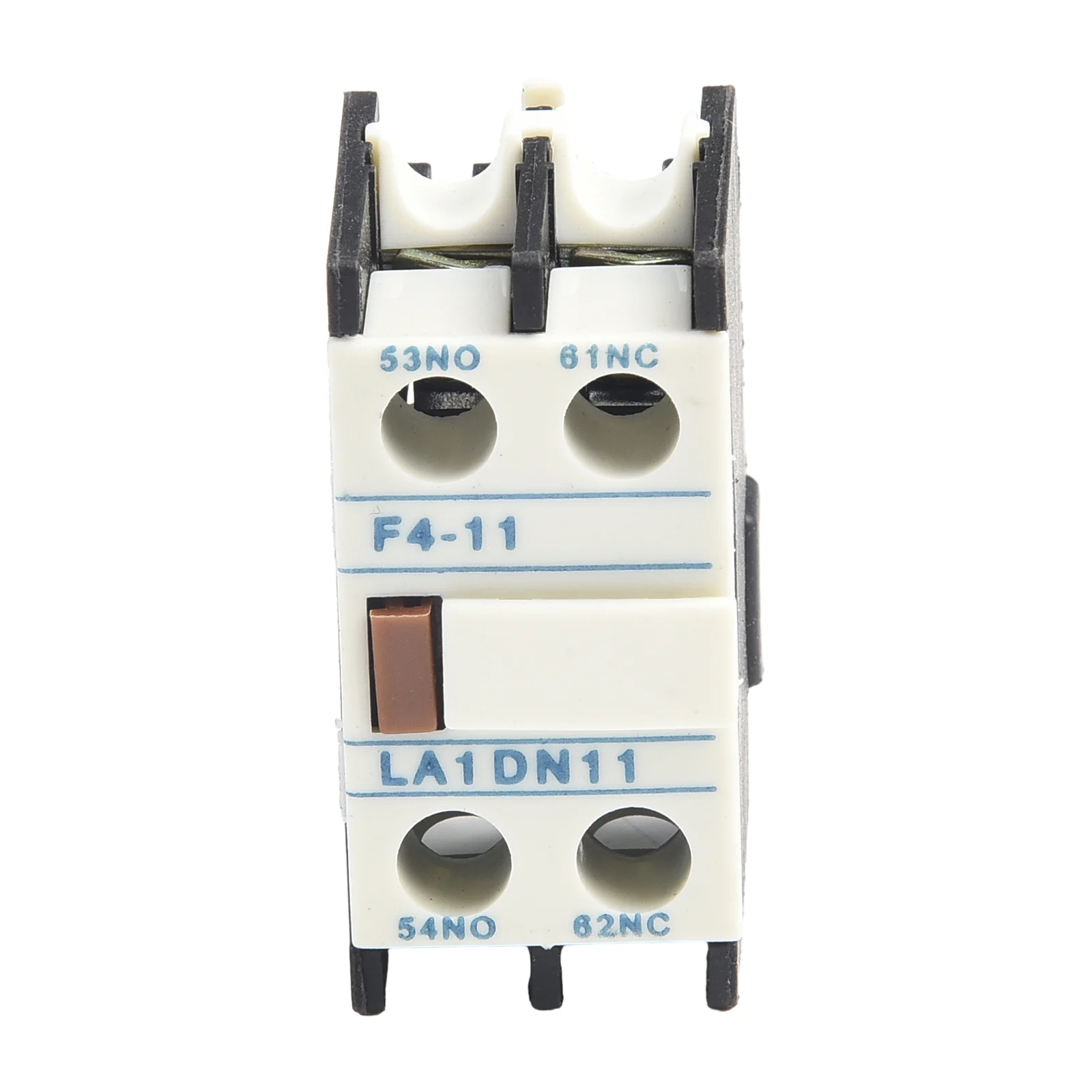 Auxiliary Block for f4 11 for CJX2 AC Contactors 1 Open 1 Closed for contact Type Manual for reset Panel Flame Resistant Housing