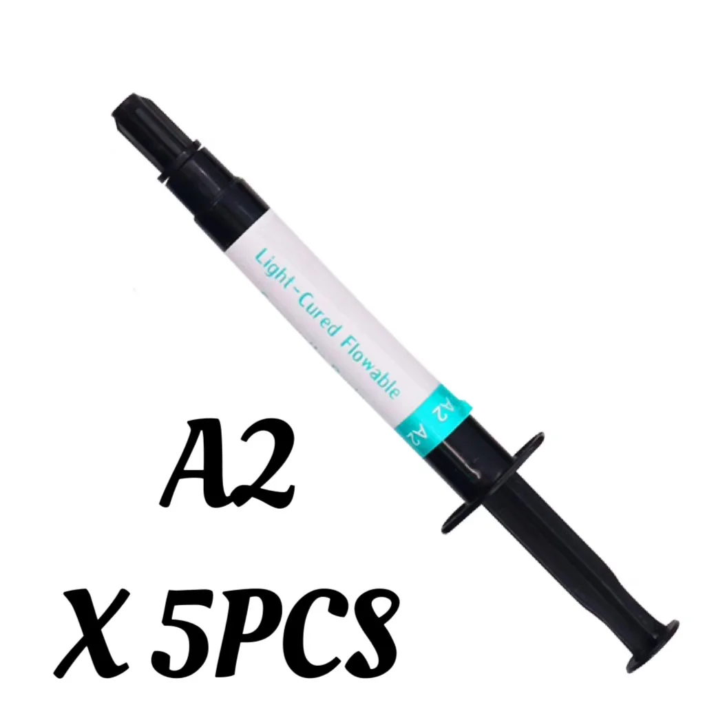 

Воздухопрочная смола A2, 5 шт., проточный акриловый стоматологический материал, клинические применения, совместимые с реставрацией зубов