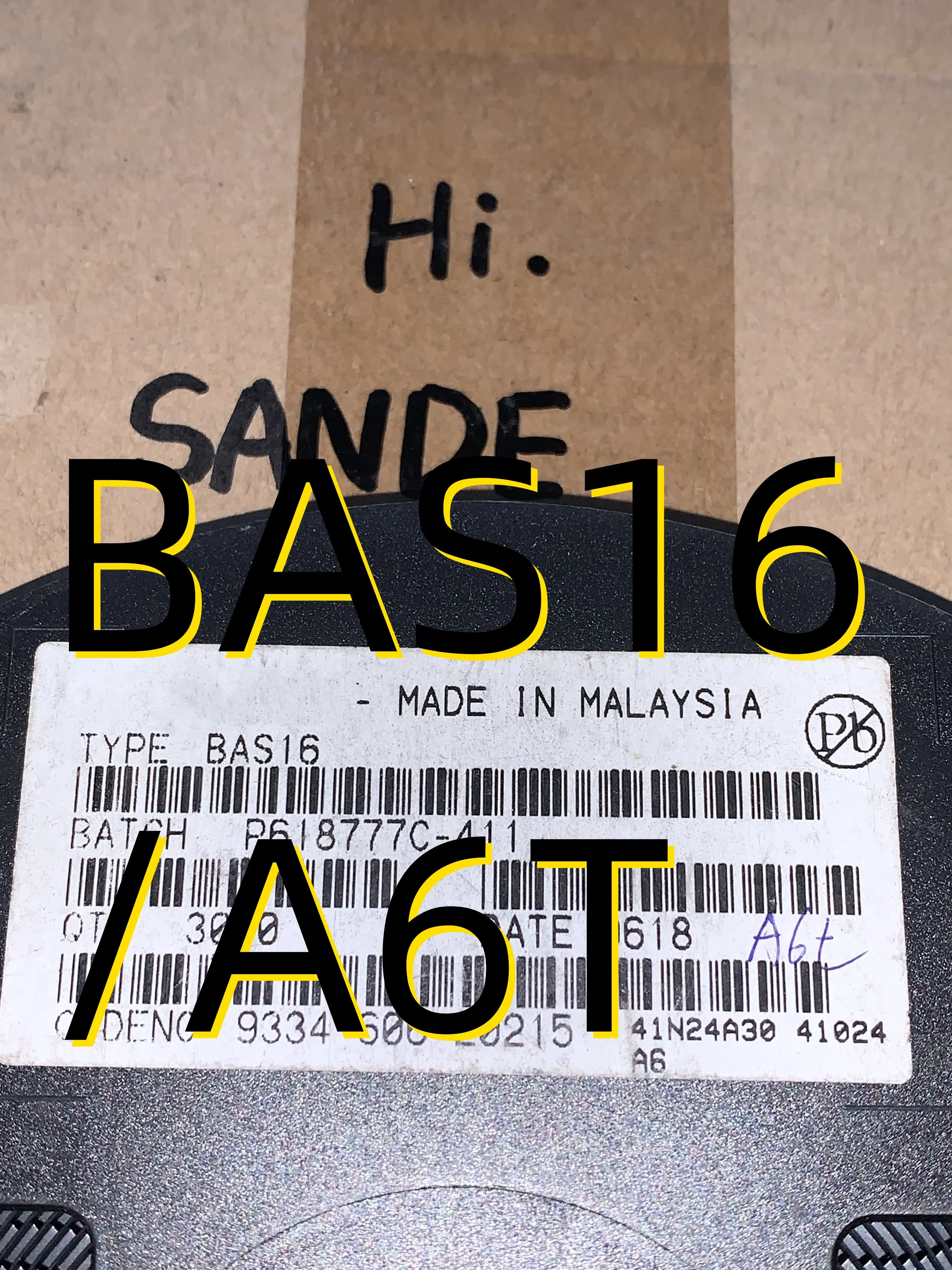 

Brand New Original 50pcs BAS16 /A6T