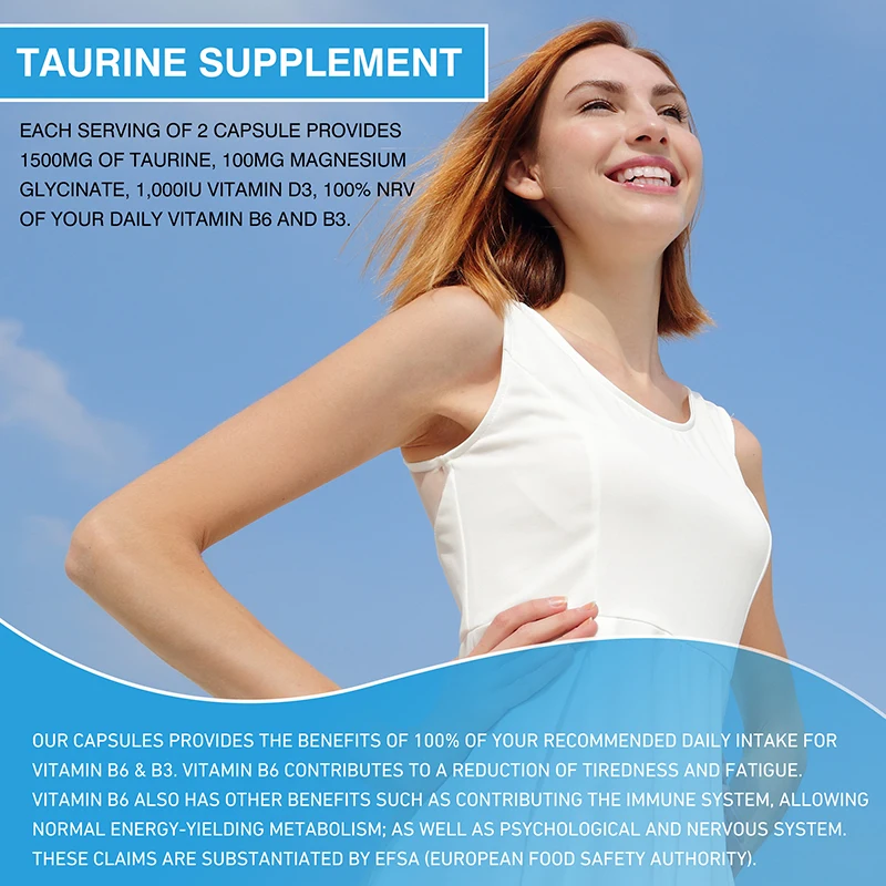 Integratore di taurina 1500mg  - Longevity Health & Wellness Hotel recensione e prezzo