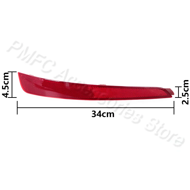 Odblask tylnego zderzaka, dekoracyjna lampka odblaskowa światła stop, odblask światła hamowania do Skoda Octavia A7 Sedan 2013-2017 5E5945105 5E5945106 — zdjęcie 4