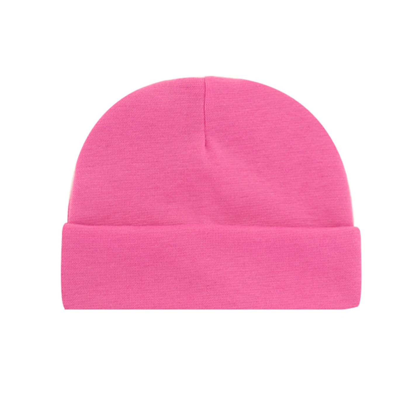 Gorro de Color liso para bebé recién nacido, regalo para bebé