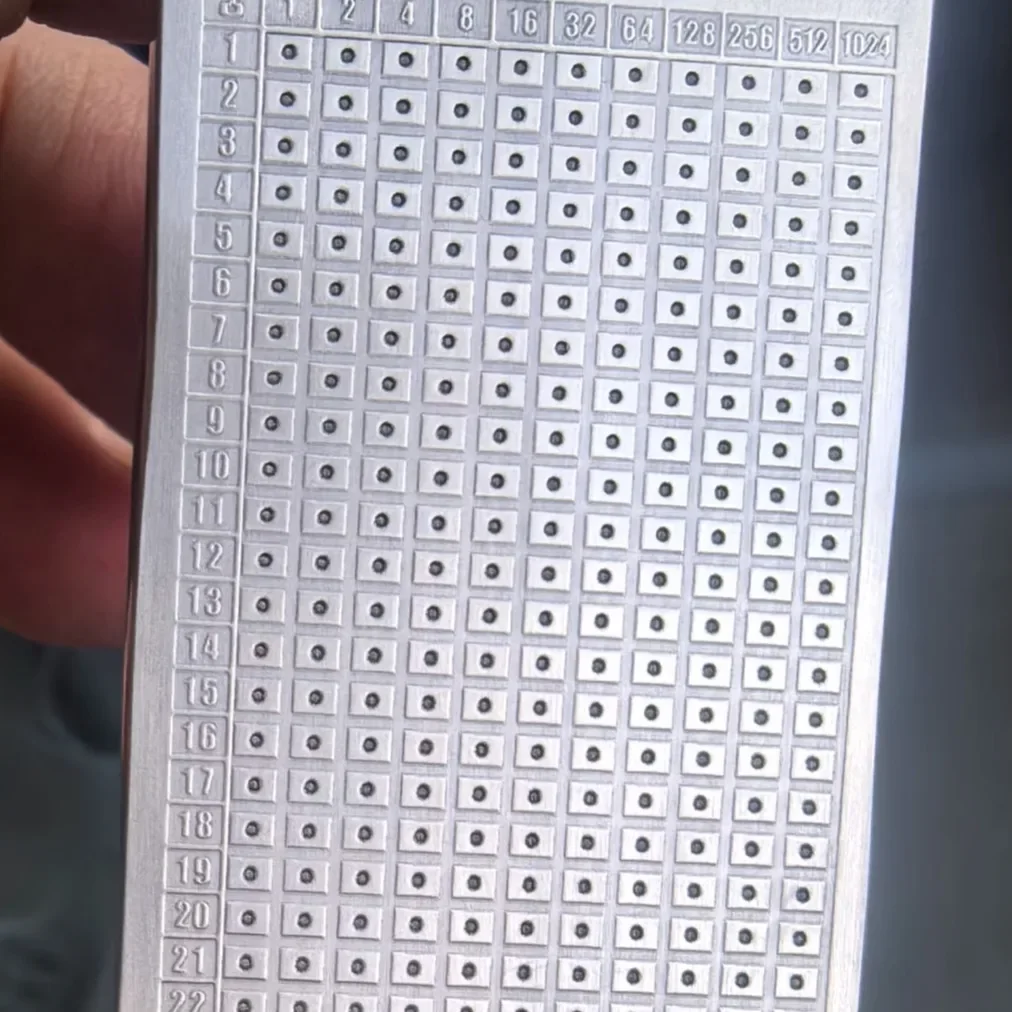 

Мини Mnemonic Steel Mini с крышкой, 24 положения, 12-позиционная фраза для семян