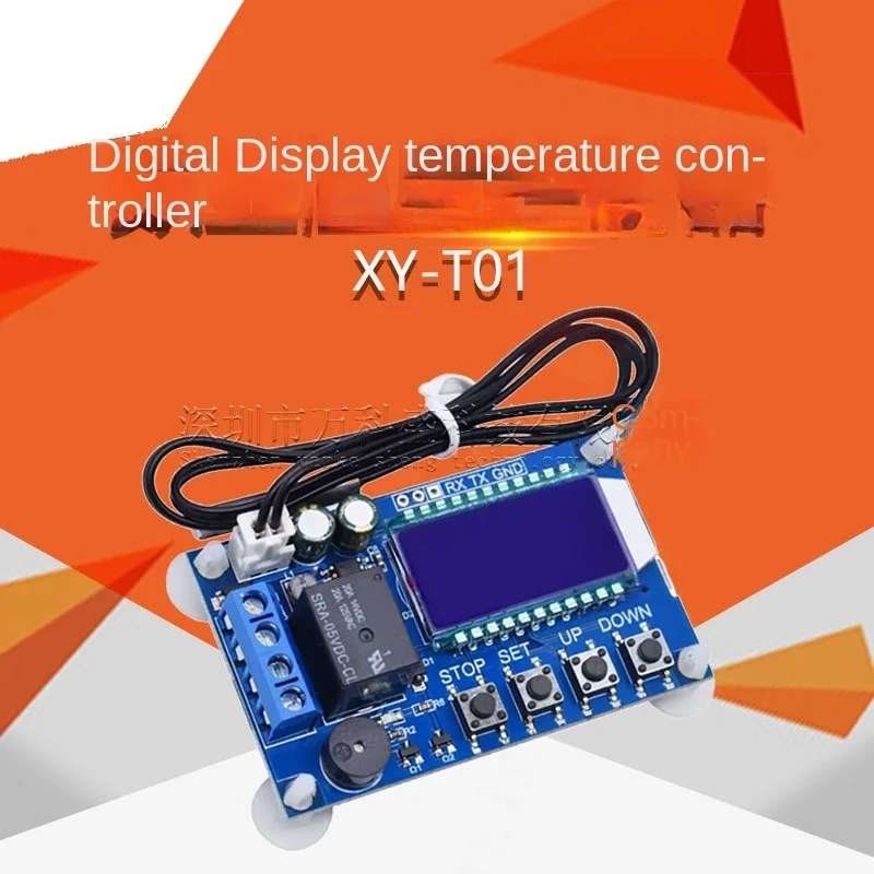 30pcs Xy-t01 Digital Temperature High Precision Digital Display Temperature Controller Module Refrigeration and Heating