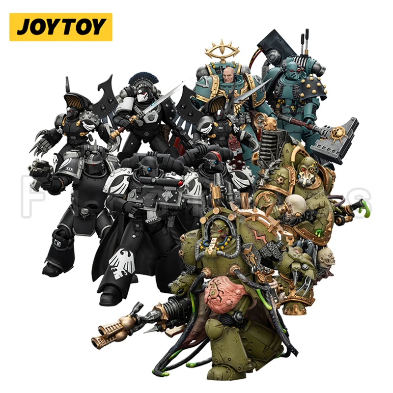 

1/18 JOYTOY Action Figure 40K The Horus Heresy Blood Angels Sanguinius Lieutenant Titus Anime Collection Model Toy