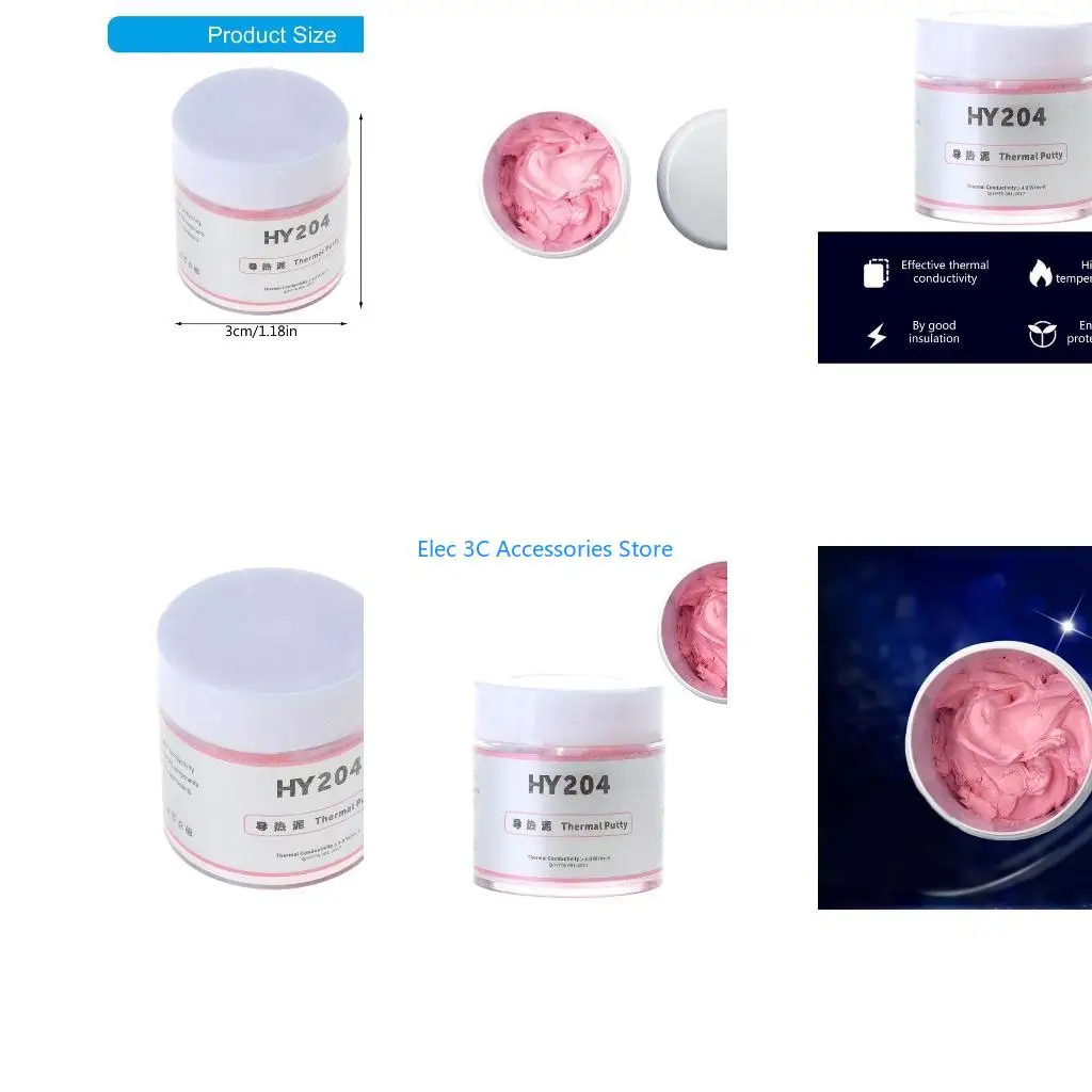 Y51A HY234 10g Silicone Compound Thermal Paste Conductive Grease Heatsink ForCPU GPU