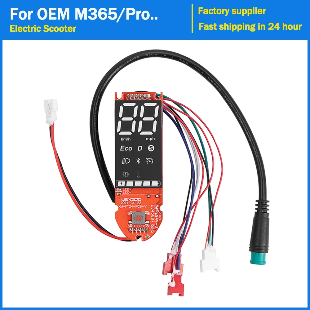 Great Performance 36V LENZOD Dashboard Display Circuit Board For Xiaomi M365/Pro Electric Scooter Screen Replacement Parts