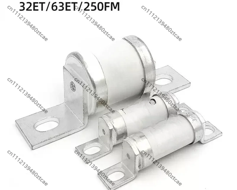 32ET 63ET 250FM High Voltage Fuse New Energy Vehicle EV Circuit Overcurrent Protection Fuse