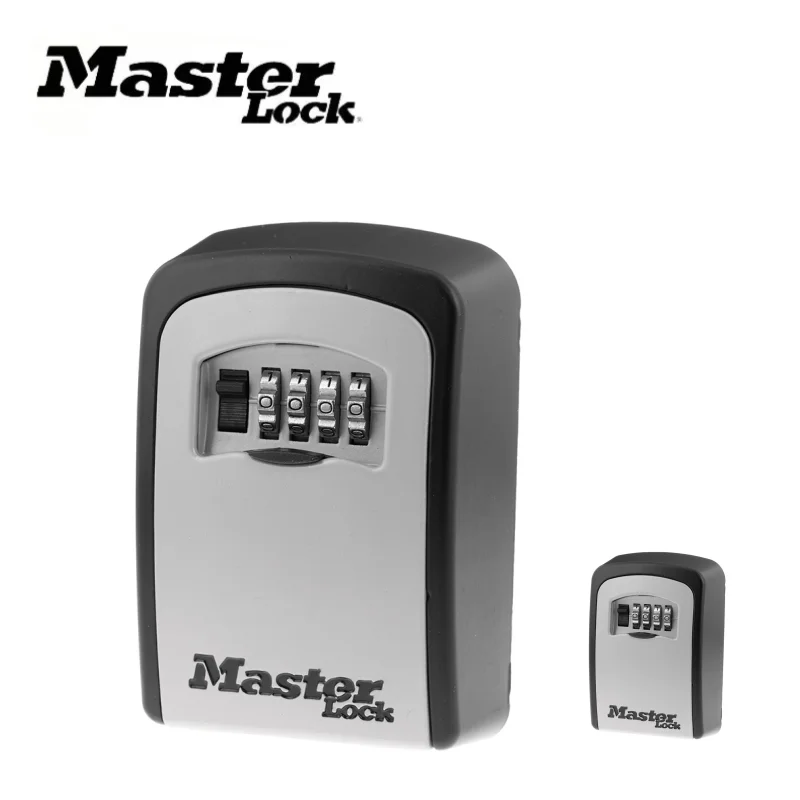 Master Lock Customizable Combination Safe Wall Mounted Password Lock Hidden Key Storage Box Home Security Anti-theft Safe 5401D