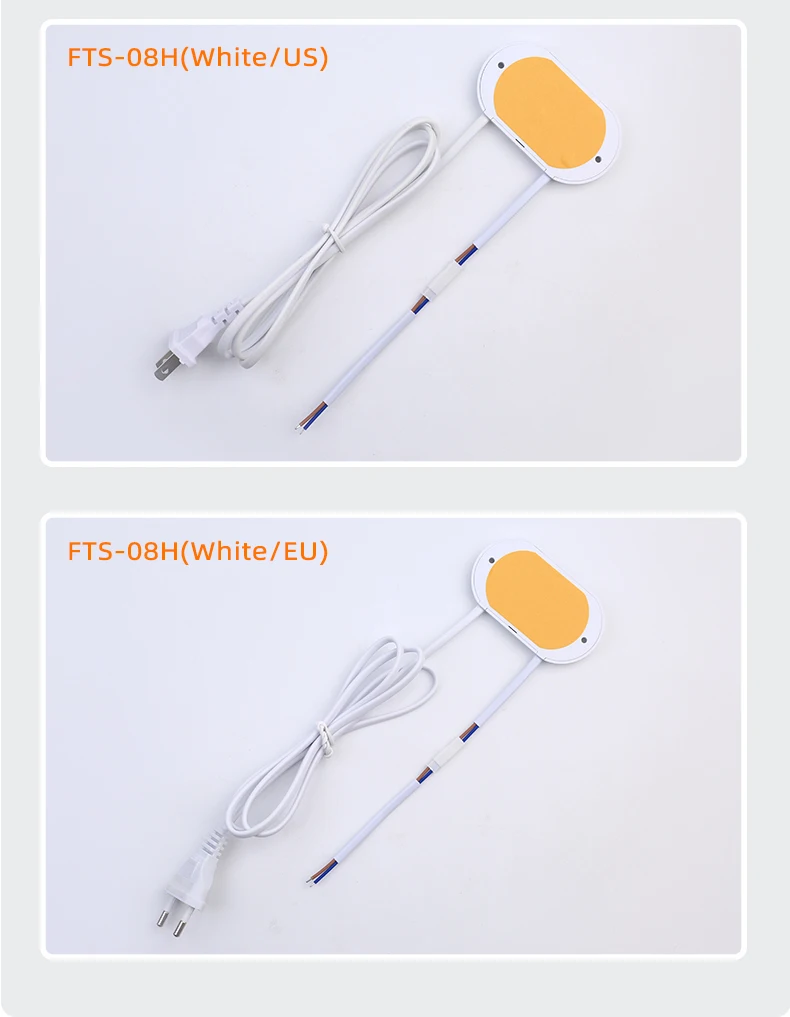 AC 110V-220V LED-Touchsensor-Schalter, Durchdringt 40mm Dickes Holz, Geeignet für Möbel-Einbauschalter – Detail 6