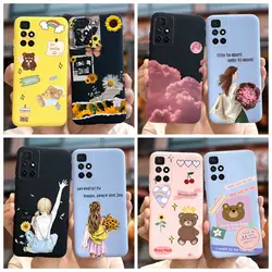 For Xiaomi Redmi 10 Case Redmi10 Prime 2022 Cute Candy Painted Phone Case For Xiaomi Redmi 10 Prime Back Cover 6.5'' Soft Fundas