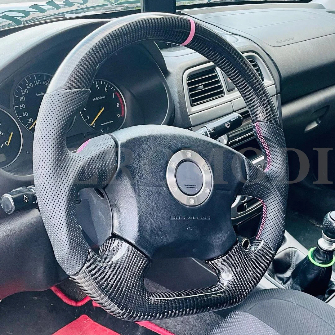 For Subaru Impreza STi WRX GC8 MOMO Carbon Steering Wheel 97-03