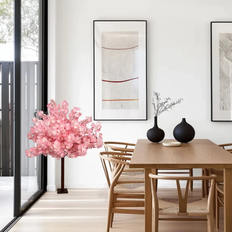 

Simulation cherry blossom tree peach tree wedding decoration indoor and outdoor spring decoration blessing tree wishing tree