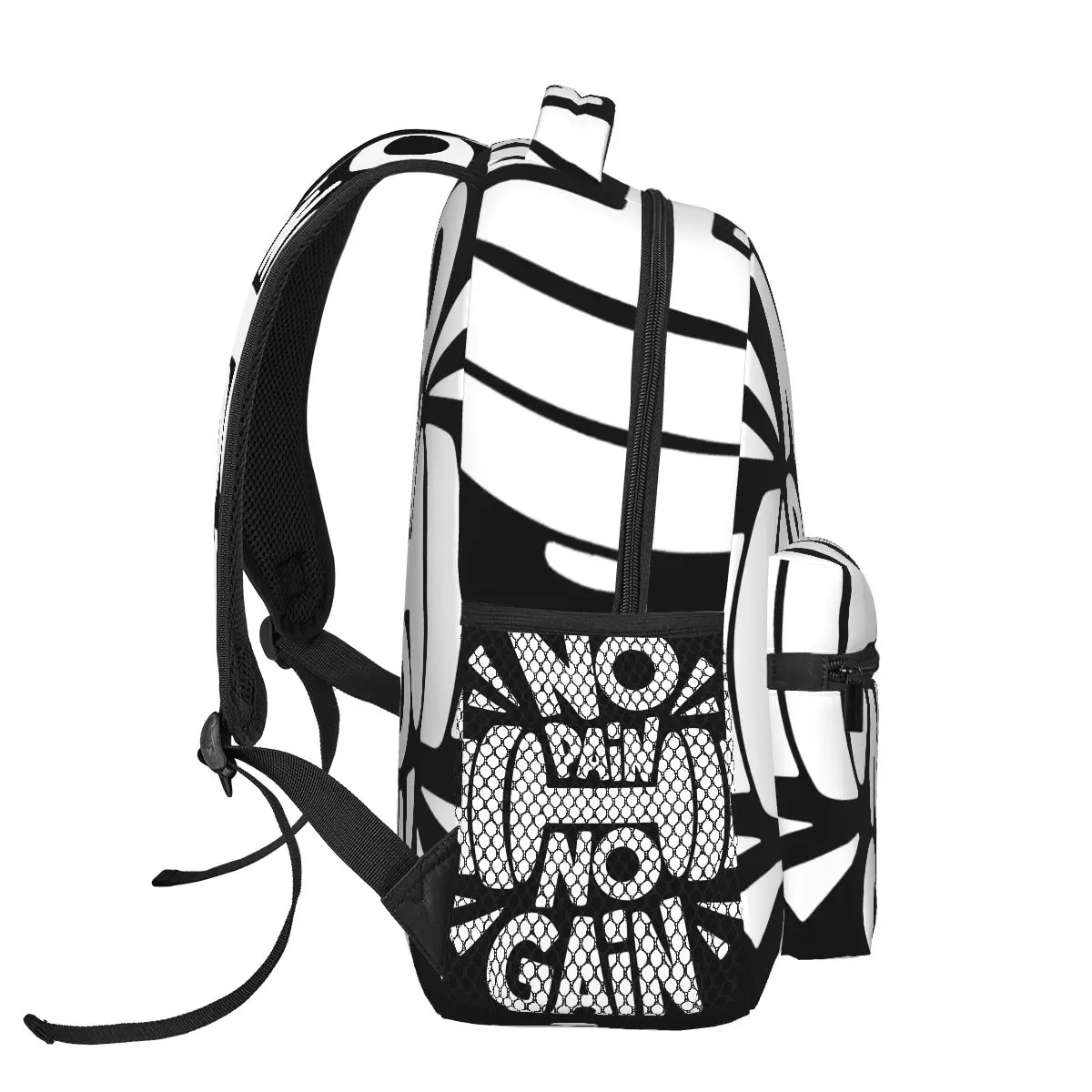 Mochila informal No Pain No Gain Unisex para estudiantes, mochila para computadora de viaje de ocio