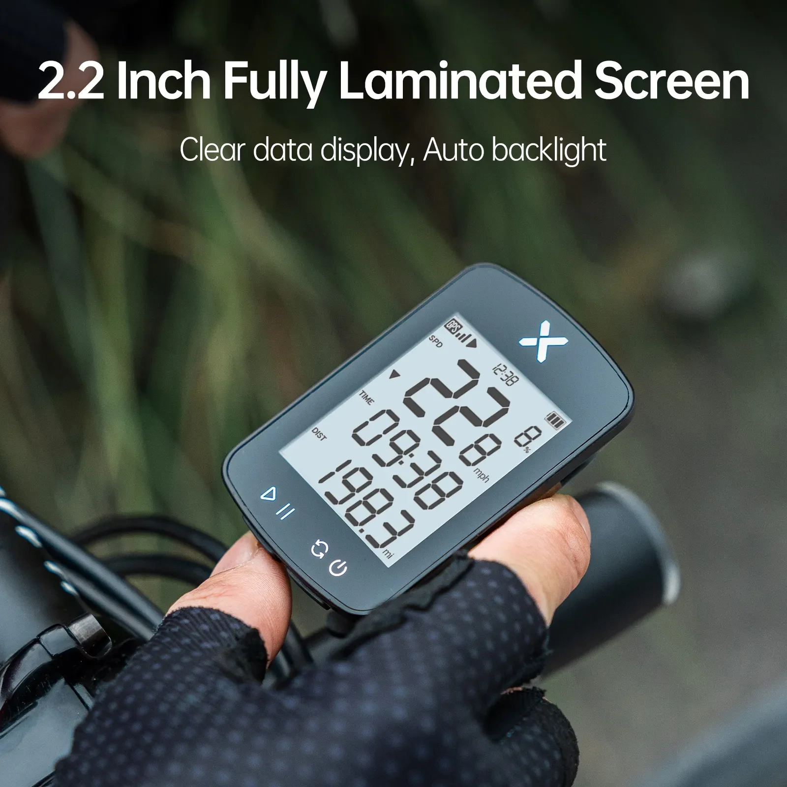 XOSS G2 GPS Bike Computer Wireless Cycling Speedometer Road Bike MTB USB C IPX7 Waterproof Bluetooth Bicycle Computer Odometer