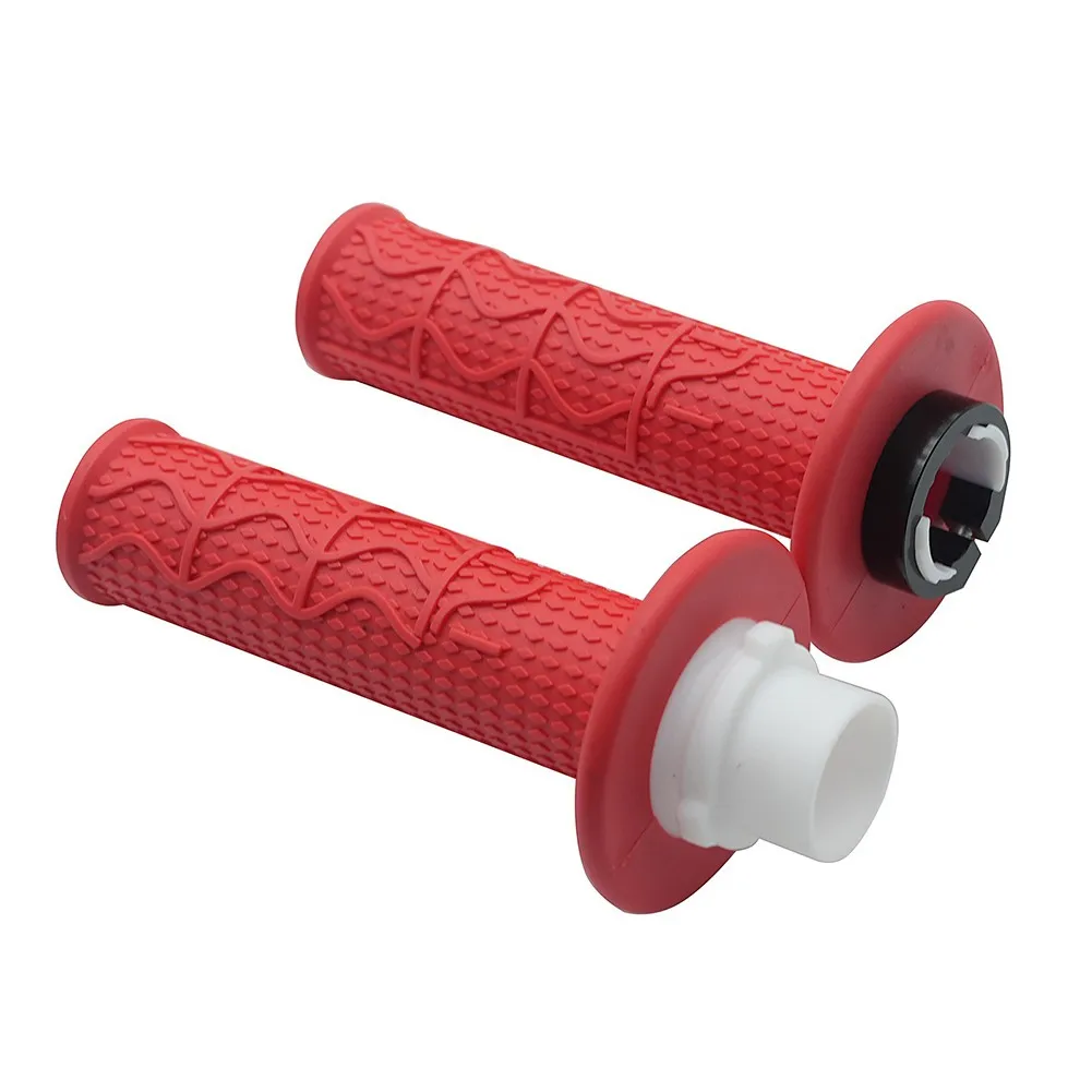 PVC Non-Slip Handlebar Grips For Surron For Ultra Bee Electric Bicycle Dual Pattern Textured Ergonomic Off-Road Accessories
