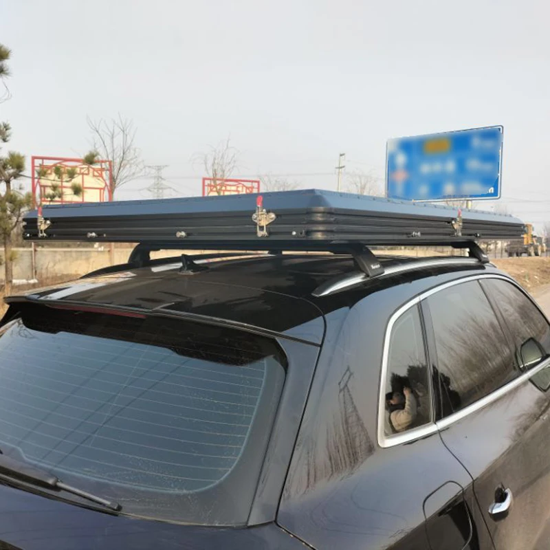 

Canada Australia Best selling Aluminium triangle Shell Camping SUV Car RoofTop Tent hard shell Cover