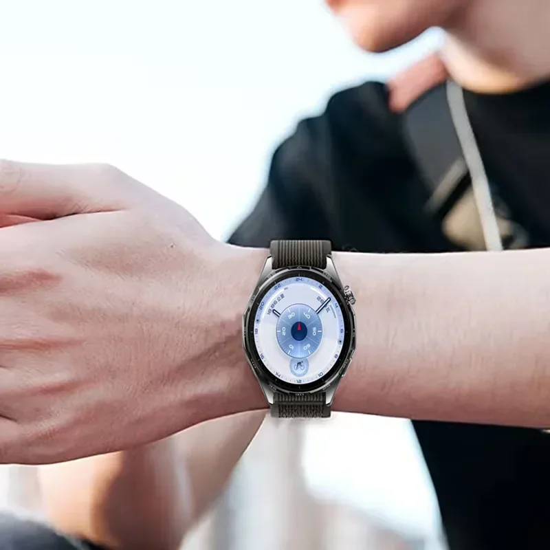 20mm 22mm Trail Nylon Loop Strap For Huawei Watch 5 GT6-5-4-3 GT6/5/3 Pro 46mm Bracelet For Galaxy Watch 7 6 5 4 40mm 44mm Band