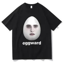Twilight Edward Cullen Parody Humor T-shirt Robert Pattinson Funny Meme Short Sleeve Men Women Fahsion Oversized Streetwear Tees