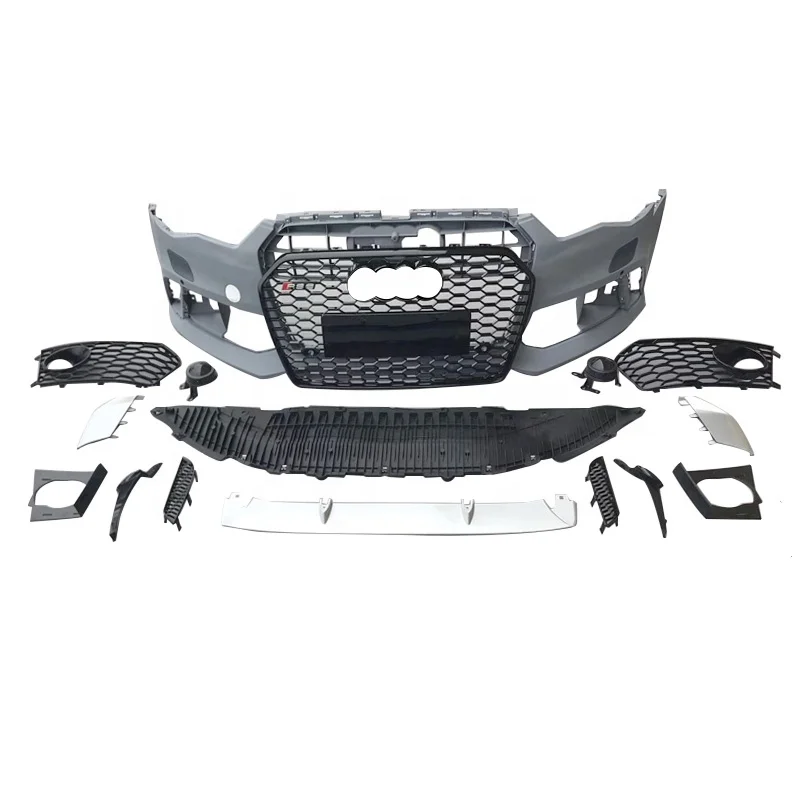 A6 or Sline6 C7 and C7.5 Forfront bumper facelift RS6 Bodykit Car bumper 2012 2013 2014 2015 2016 2017 2018custom